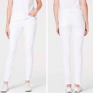 J. Jill White Skinny Jeans